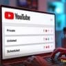 Youtube Public Private Unlisted
