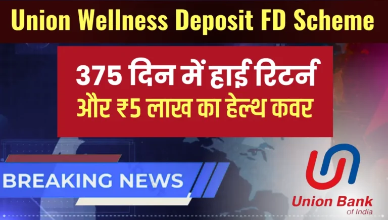 Union Wellness Deposit FD Scheme