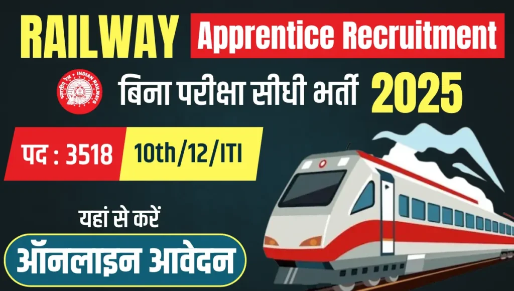 Railway Apprentice Recruitment 2025 Railway Apprentice Recruitment 2025